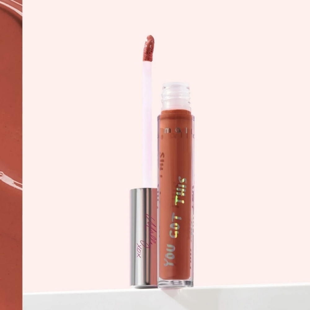 Mally Beauty Intense Color Lip Gloss You Got This Rose Nude 0.12 oz Sealed Boxed